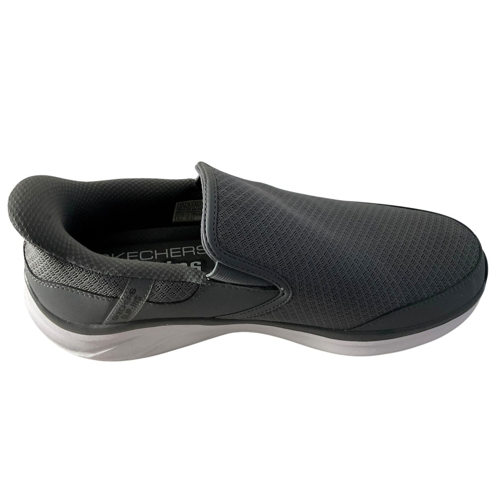 Skechers Hands Free Slip-ins Relaxed Fit Mens Grey Sneakers 233103 Size 10 - Picture 11 of 11